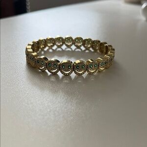 Lisa Gozlan smile bracelet in green